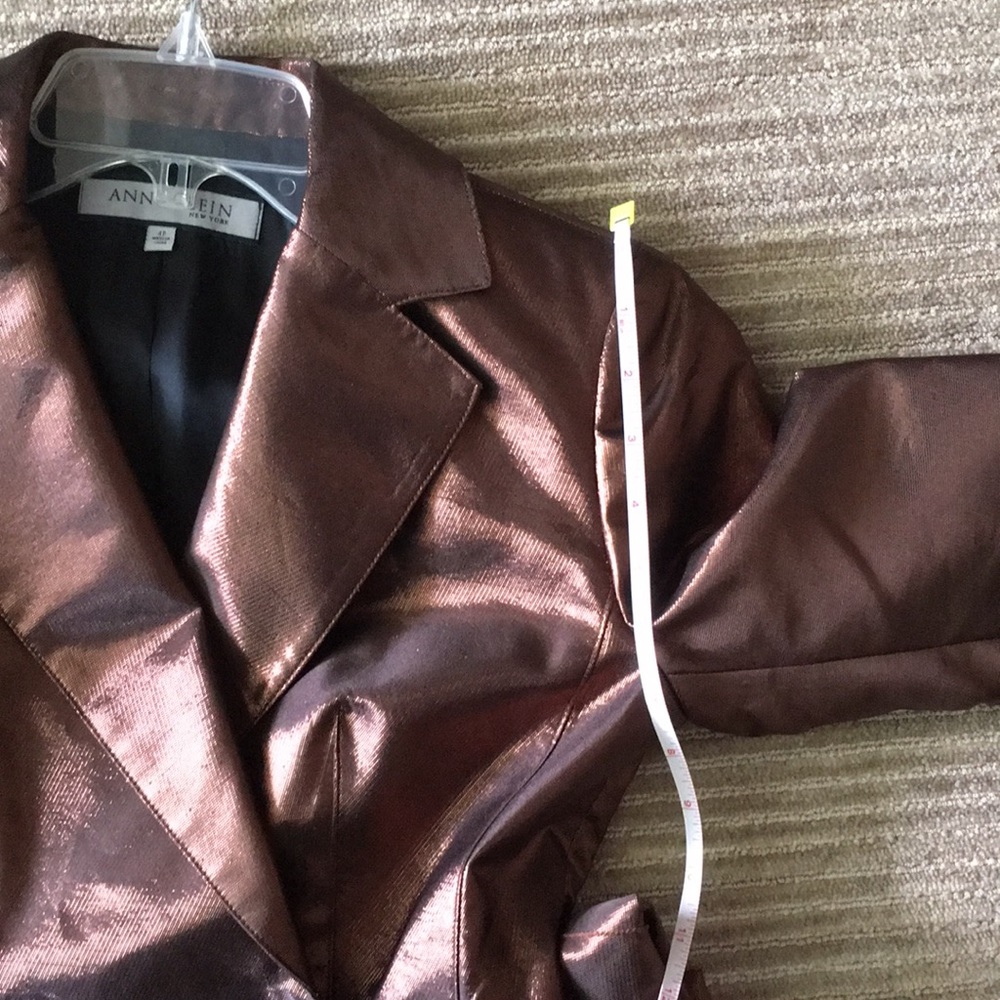 Anne Klein
Copper Belted Lapel Trench Coat - Picture 5 of 5